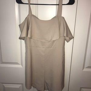 Lush beige/cream summer romper